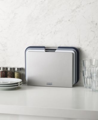 Nest Boards 3-Piece Chopping Board Set with Storage Stand