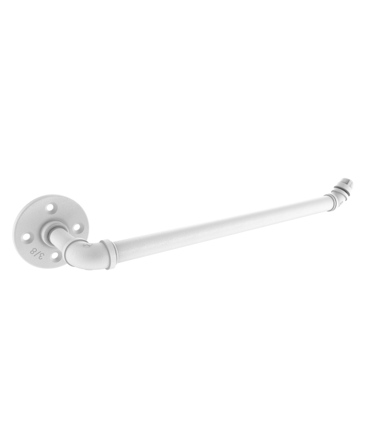 Allied Brass Pipeline Collection Wall Mounted Paper Towel Holder In White