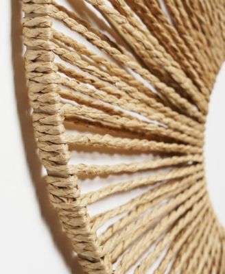 Woven Paper Rope Wall Decor, Set of 3
