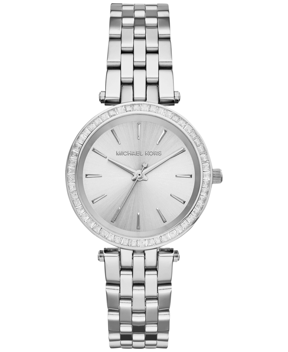 Michael Kors Womens Mini Darci Stainless Steel Bracelet Watch 33mm