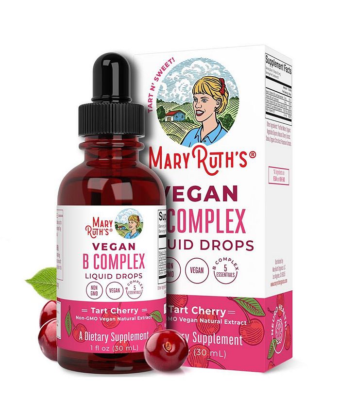 MaryRuth Organics Vitamin B Complex Drops, Cherry, Org, 1 oz Macy's