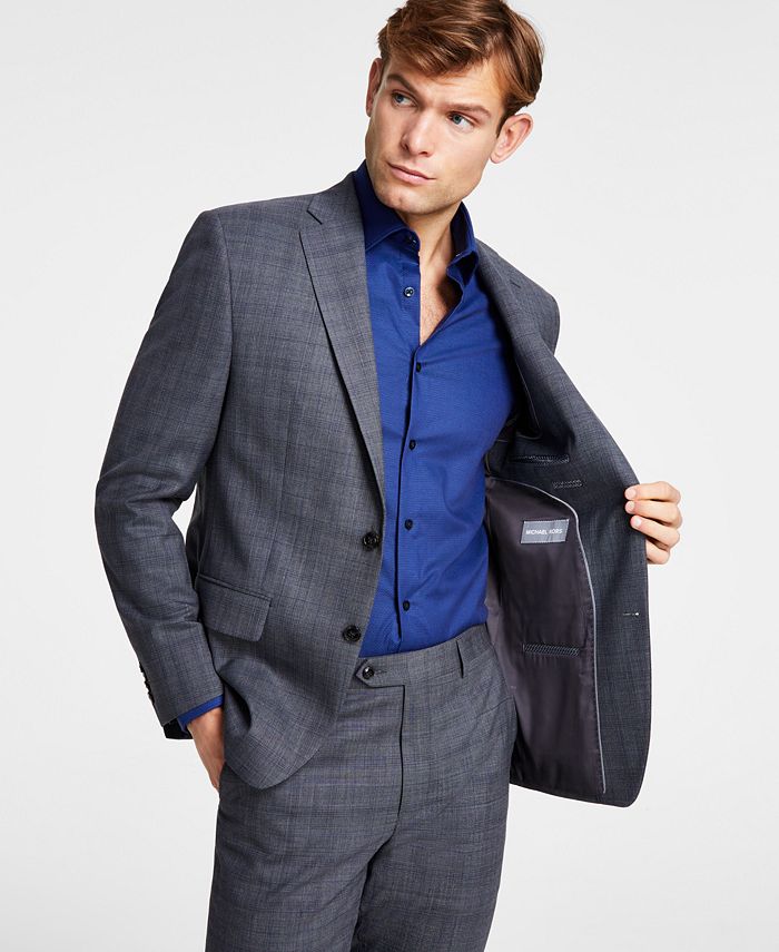 Michael Kors Men's Classic-Fit Wool-Blend Stretch Suit Separate Jacket