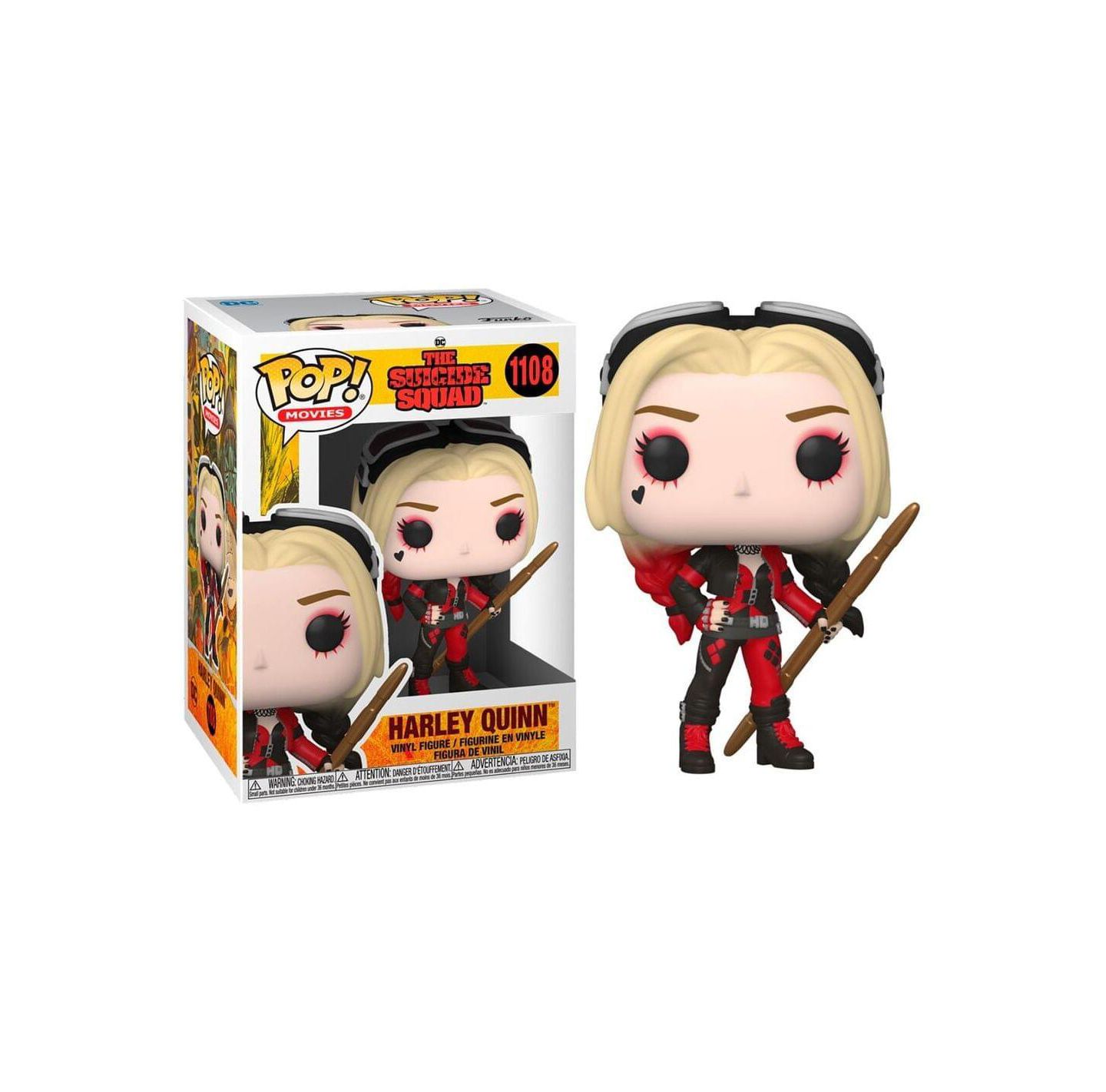 Виниловая боди Diamond Select Funko Pop! The Suicide Squad Harley Quinn, 3.75 дюйма, цвет: Красный — фото 3