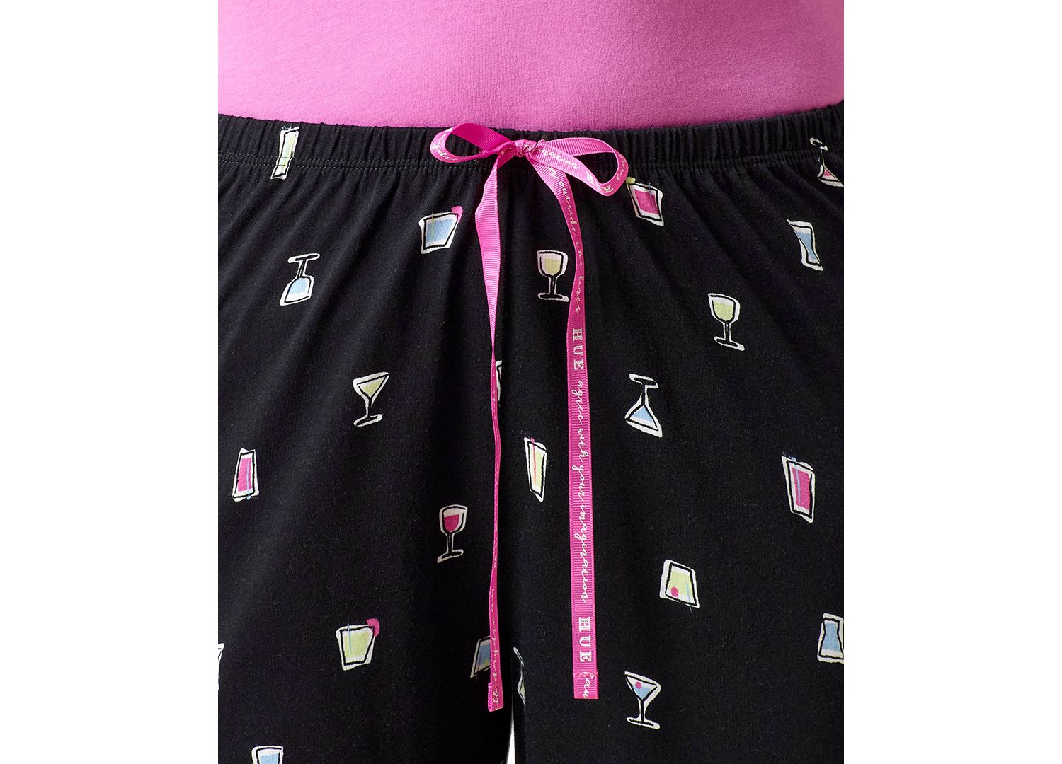 Women's Sleepwell Printed Knit Capri Pajama Pant Made with Temperature Regulating Technology