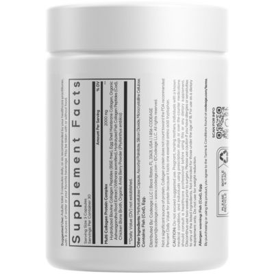 Multi Collagen Peptides Protein Capsules, 5 Collagen Types, Grass-Fed & Hydrolyzed Bovine Collagen Pills Supplement, Ashwagandha, 90 Capsules