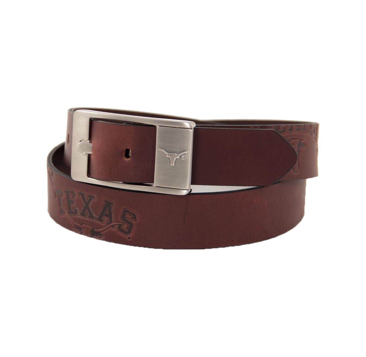 Men's Texas Longhorns Brandish Leather Belt - Brown