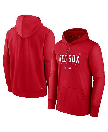 Nike red on sale sox hoodie
