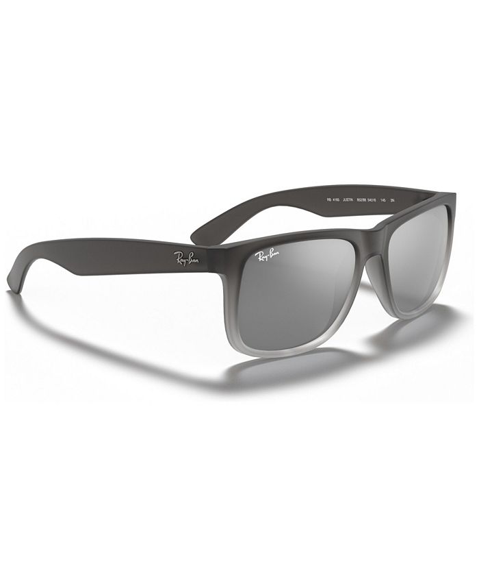 Ray ban justin silver mirror hot sale