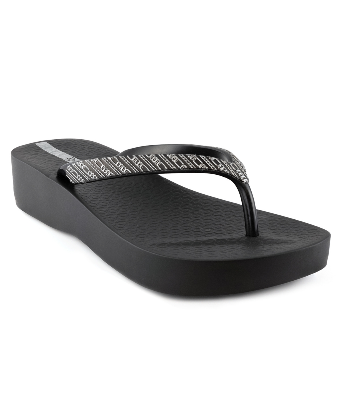 Ipanema Women's Mesh Viii Comfort Platform Sandals Women's Shoes In Black/gray