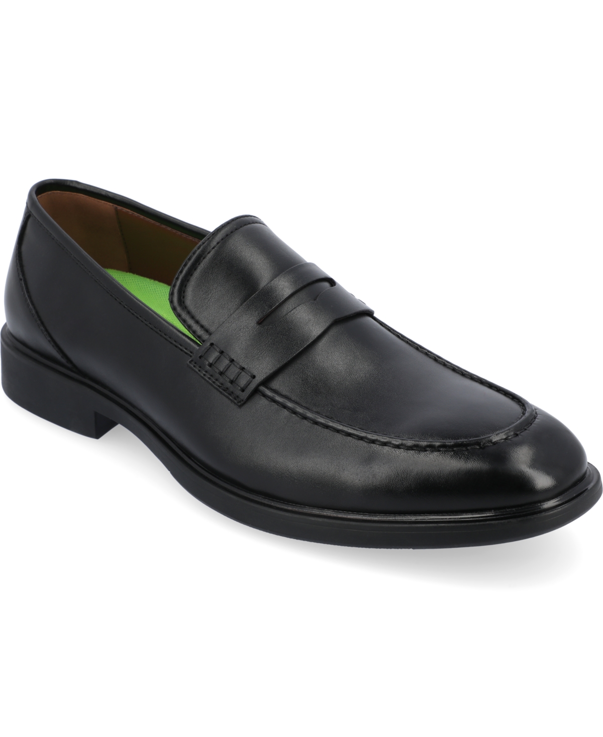 Vance Co. Men's Keith Penny Loafers In Black