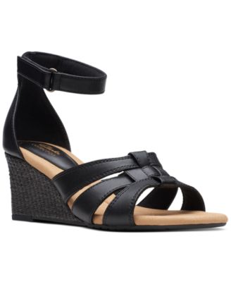 Clark wedge heels best sale