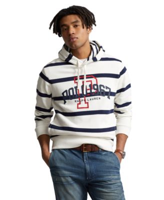 Polo Ralph Lauren - Men's Logo Striped Fleece Hoodie