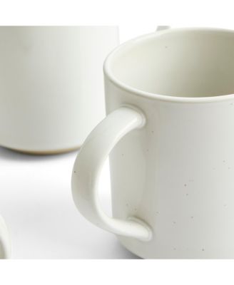 Urban Dining White Handled Mug Set of 4