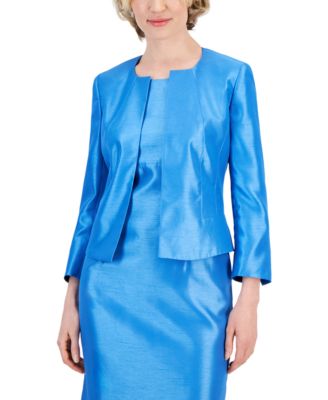 Kasper - Women's Textured Seamed Jacket