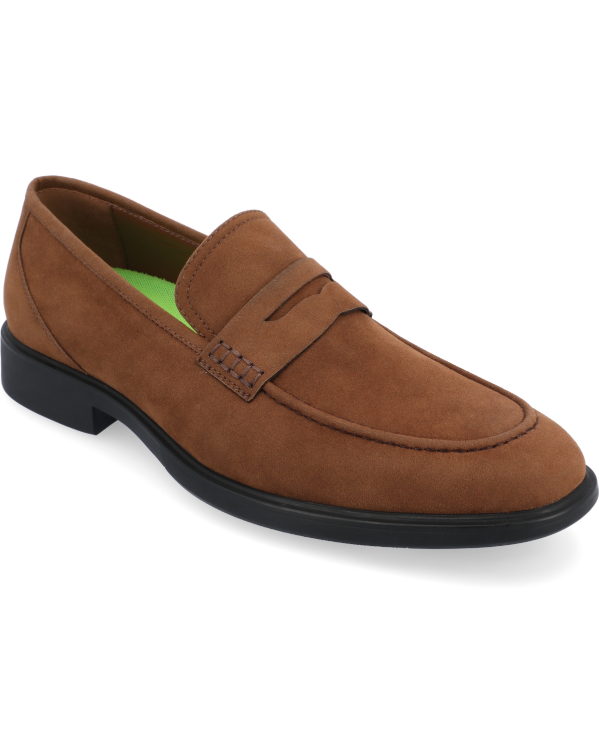 Shop Vance Co. Men's Keith Penny Loafers In Tobacco