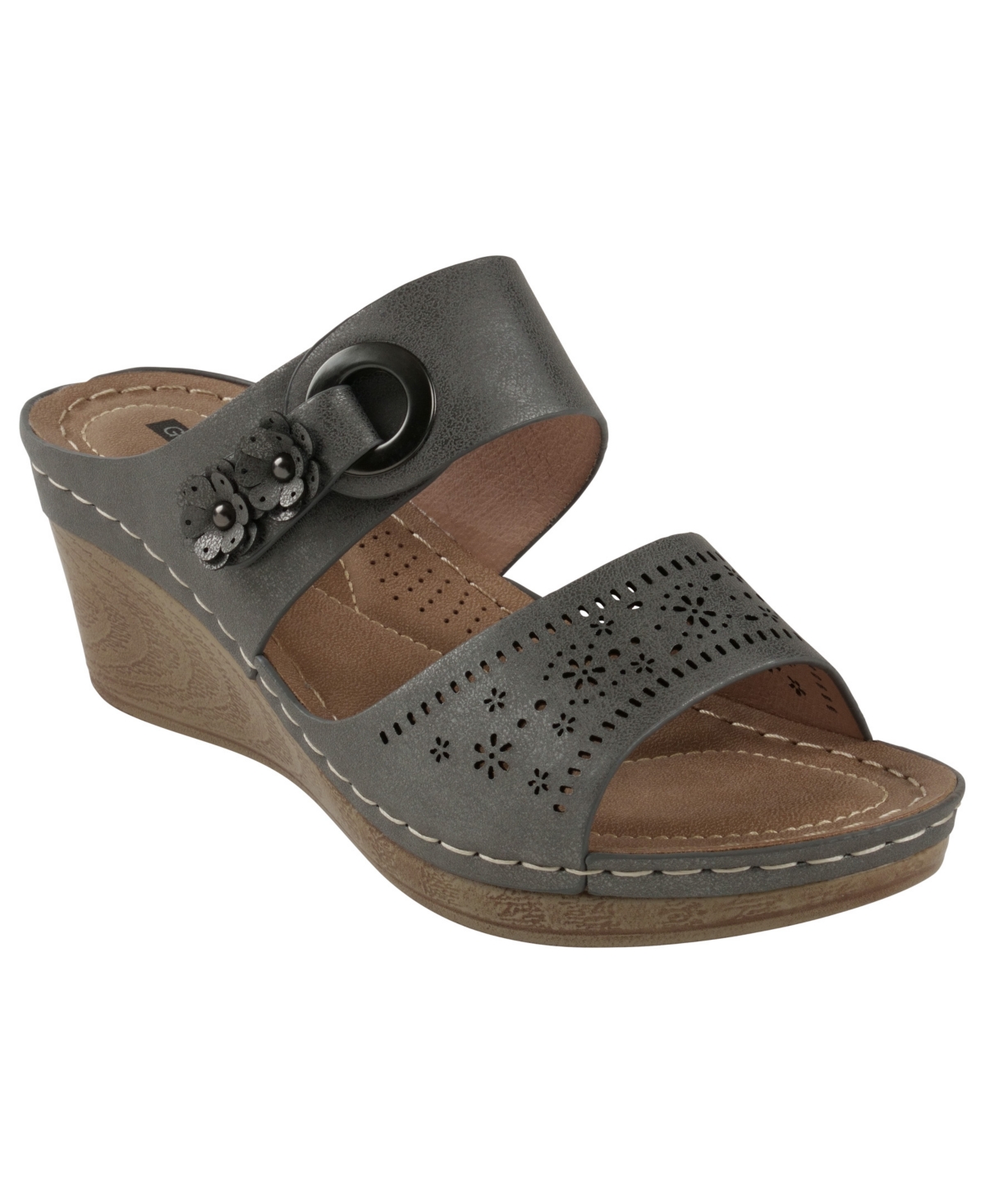 Gc Shoes Women's Theresa Comfort Wedge Sandals