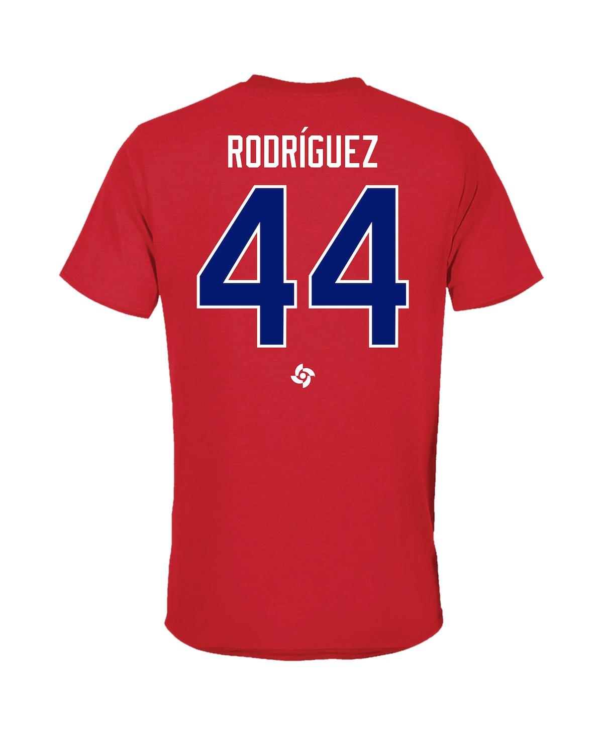 Shop Legends Men's  Julio Rodriguez Red Dominican Republic Baseball 2023 World Baseball Classic Name And N