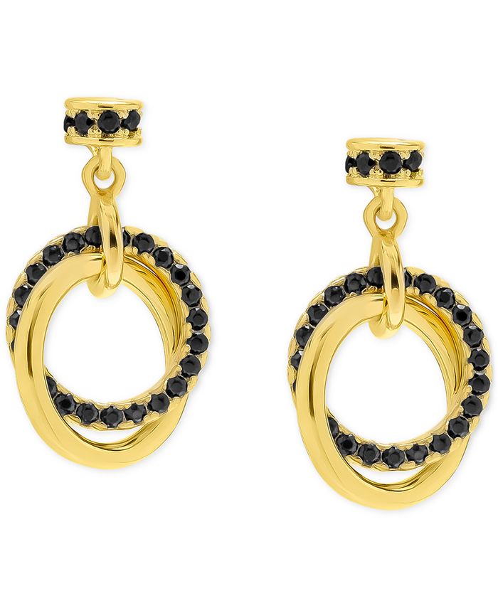 Macy's black new arrivals earrings