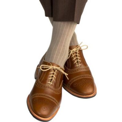 Men's Sutton Fine Merino Wool Solid Color Ribbed Socks