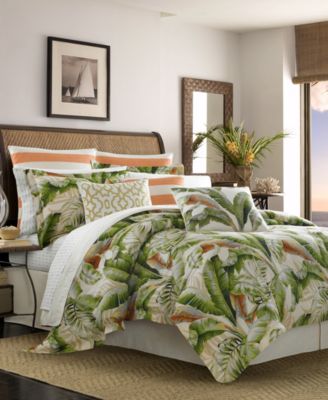Tommy Bahama Palmiers Reversible Comforter Sets