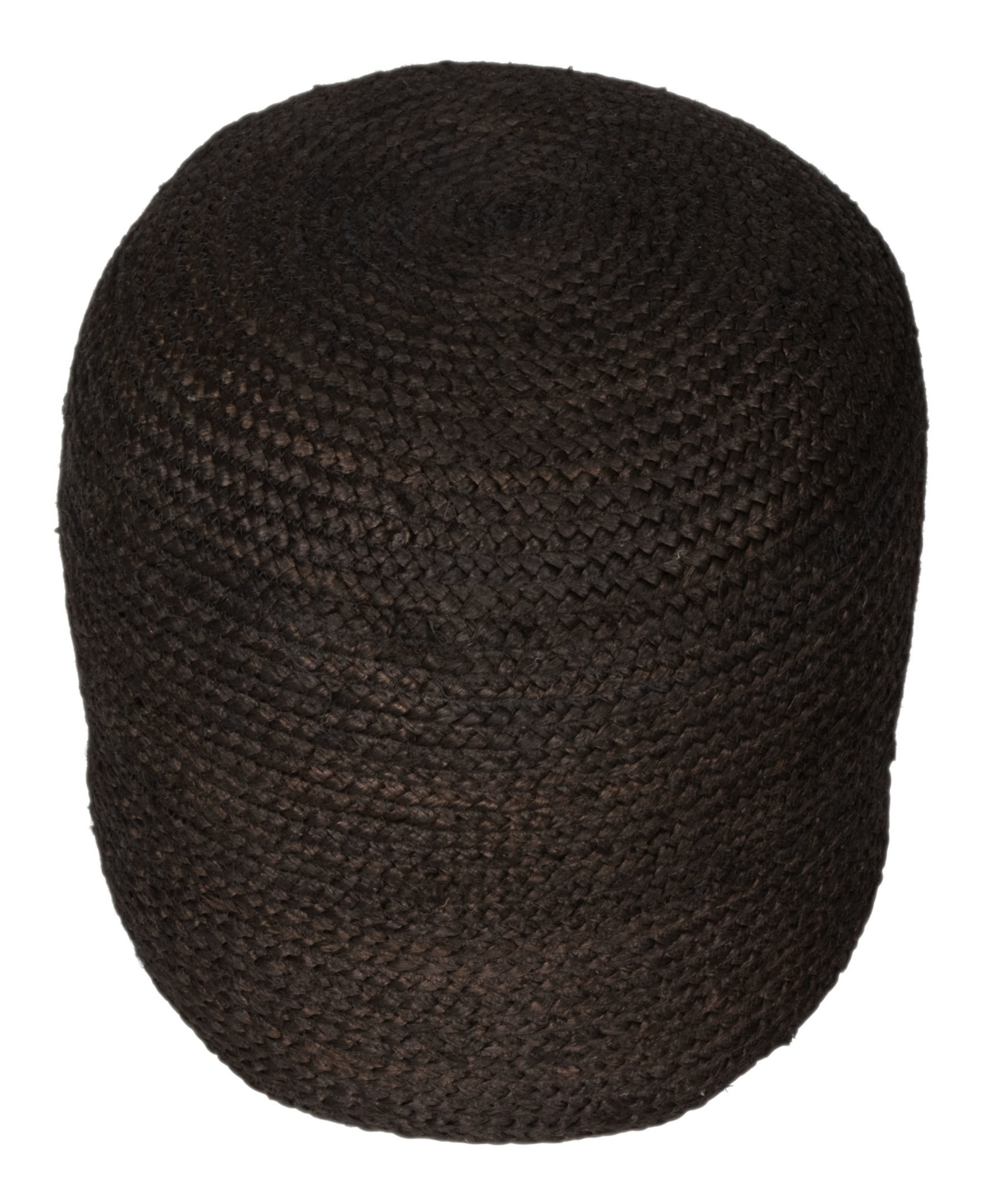 Zuo Braided Jute Lillian Boho Chic Ottoman