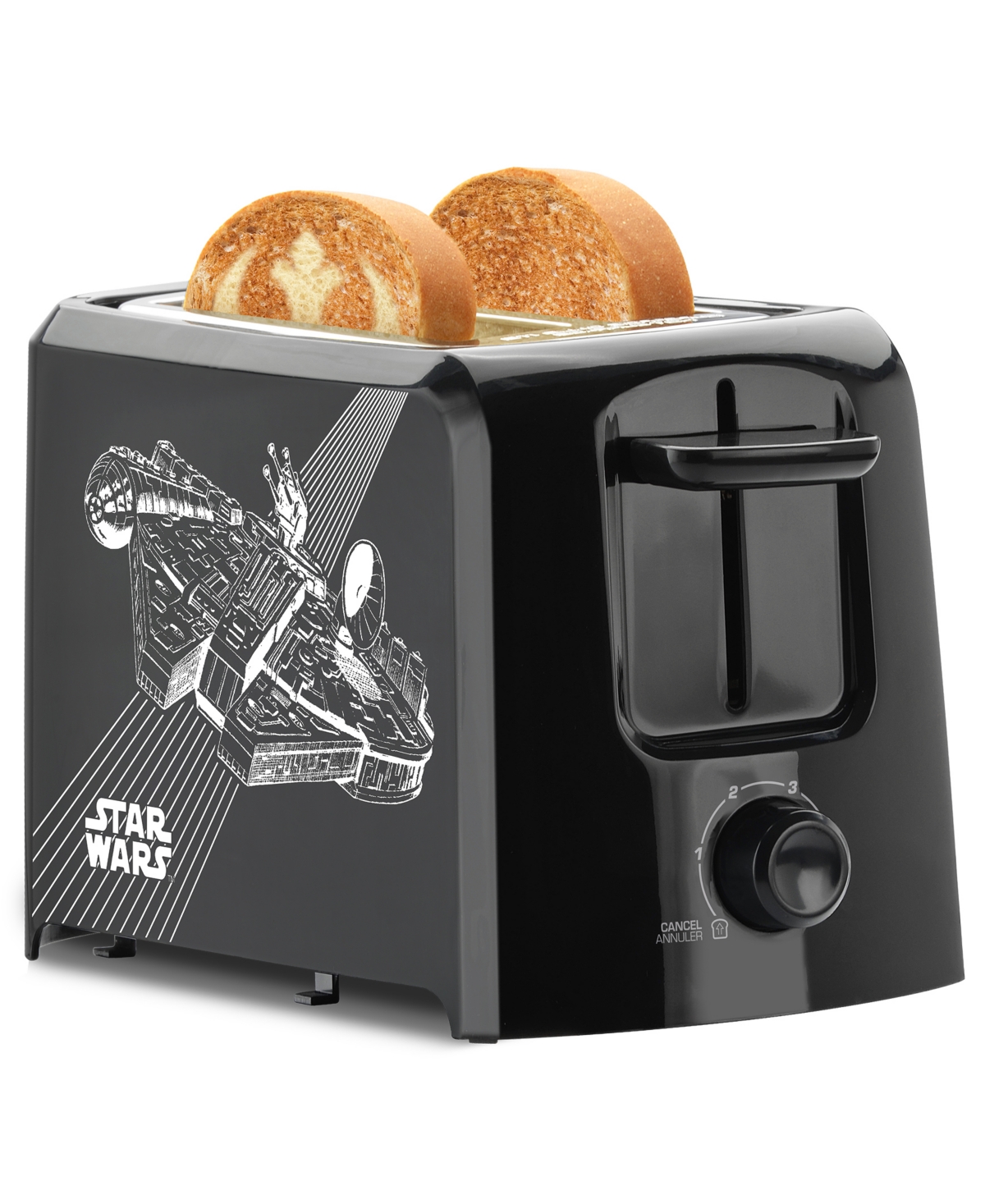 Star Wars 2 Slice Toaster In Silver