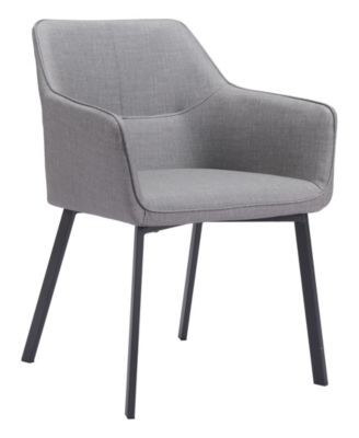 35" Steel, Polyester Adage Water Resistant Dining Chair