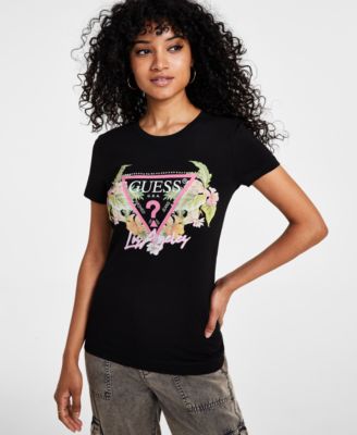 GUESS - Women's Organic Graphic Logo T-Shirt