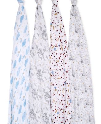 Baby Boys or Baby Girls Harry Potter Swaddles, Pack of 4