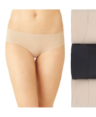 b.tempt'd Women's B.Bare 3 Pack Thong Underwear 970367 - Macy's