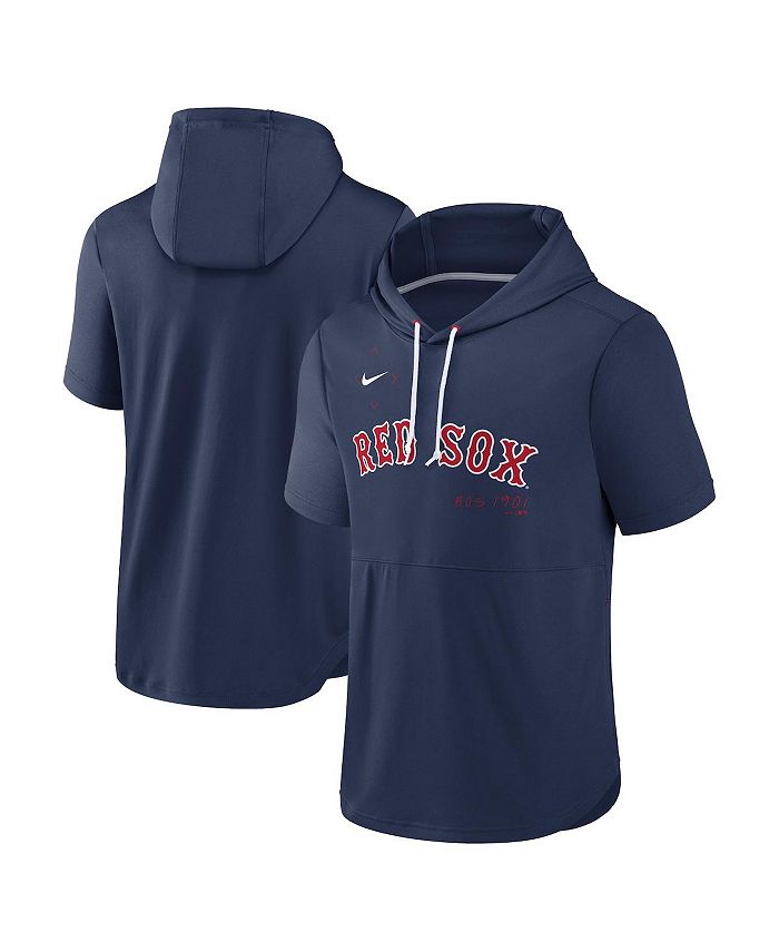 Nike short shop sleeve fleece hoodie
