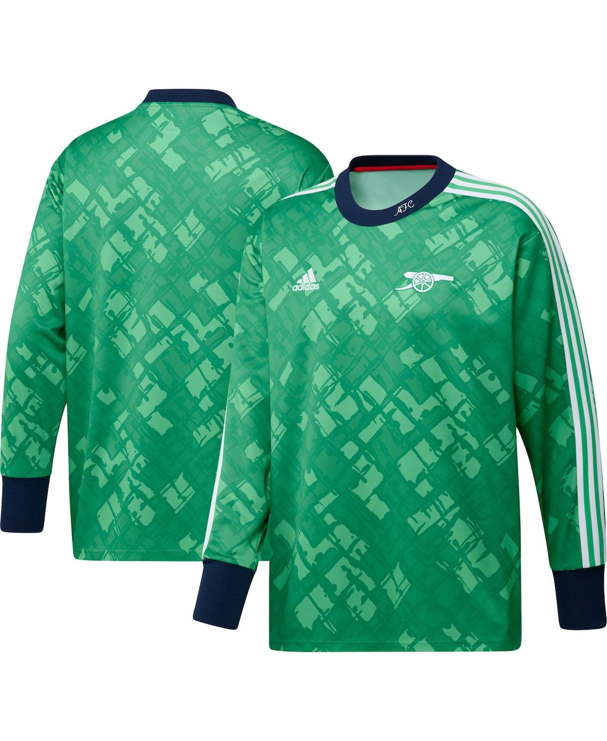 Men's adidasArsenal 2023/24 Authentic Football Icon Goalkeeper Jersey - Green