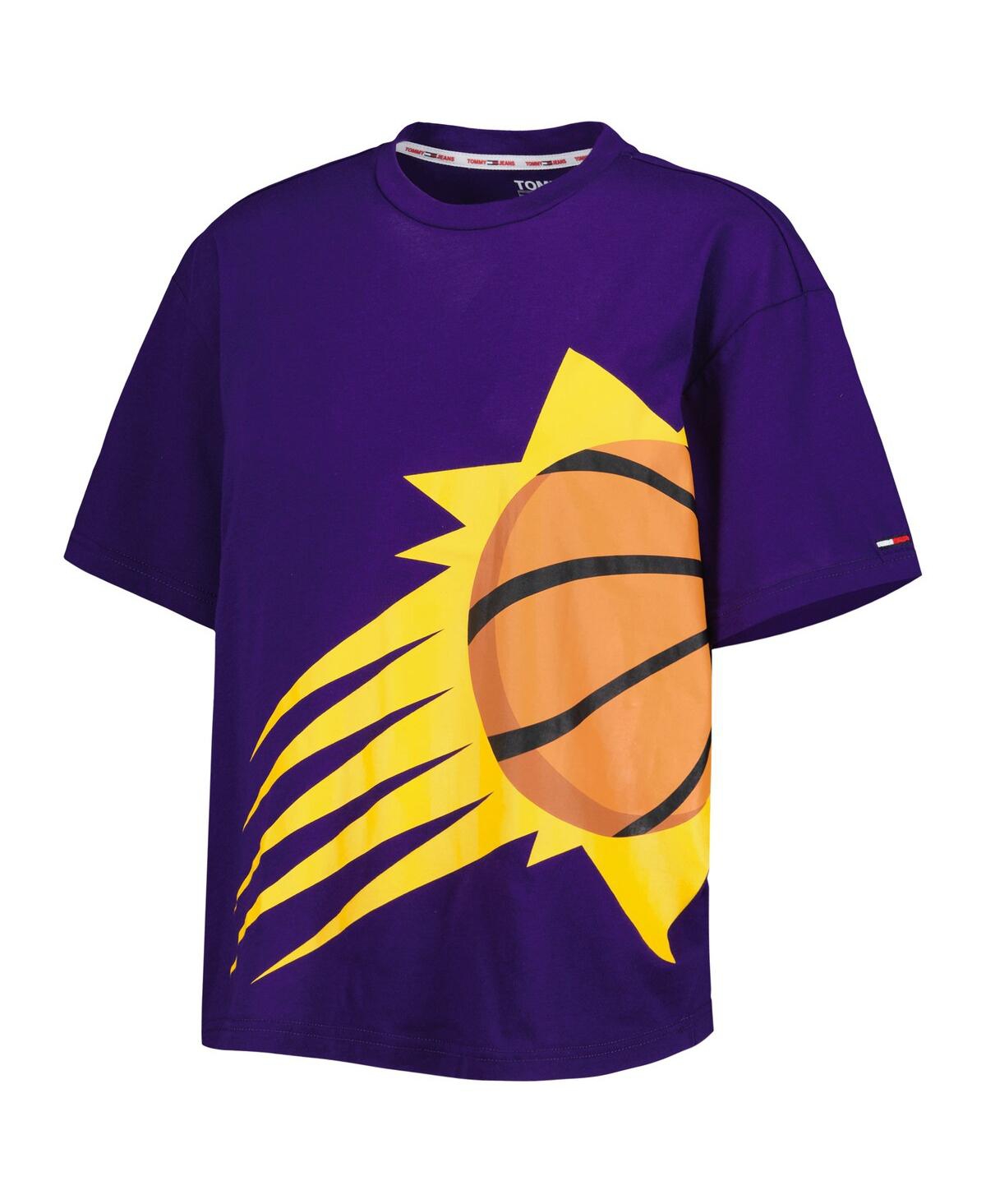 Shop Tommy Jeans Women's  Purple Phoenix Suns Bianca T-shirt