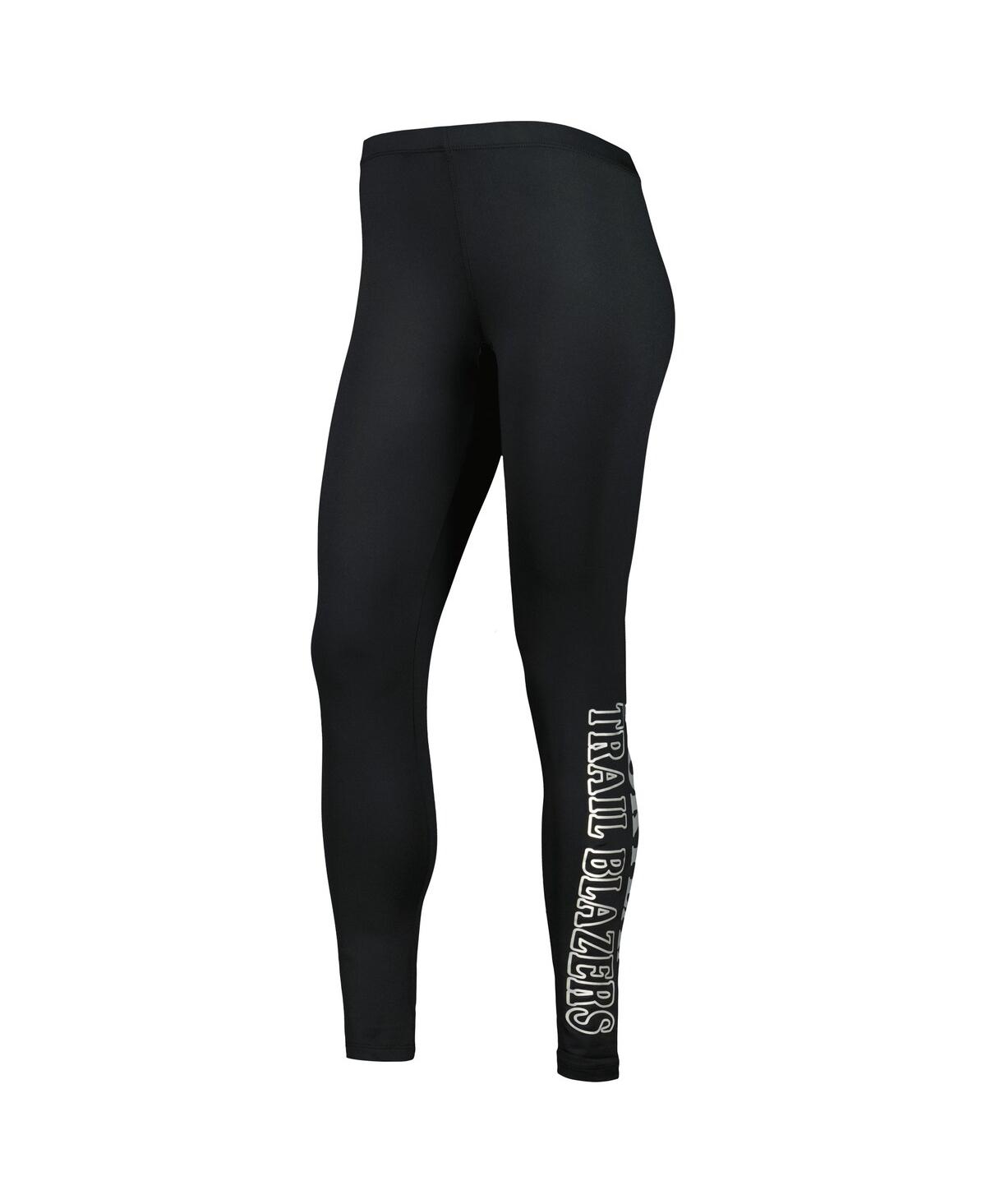 G-iii 4her By Carl Banks Black Portland Trail Blazers Stadium Leggings In Black