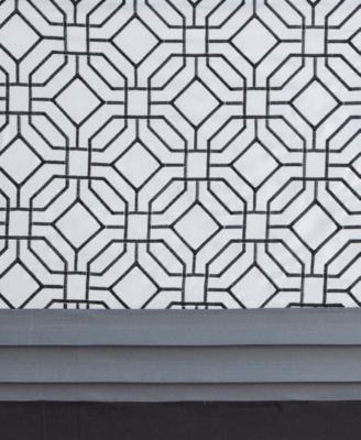 Donnell Embroidered Shower Curtain, 72" x 72"