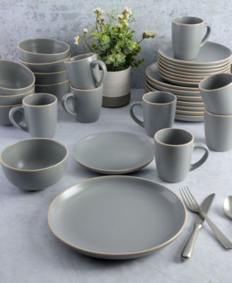 Home Rockaway 32 Piece Dinnerware Set, Service for 8