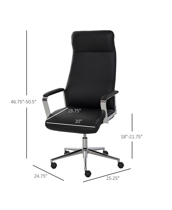 Vinsetto Office Chair HighBack Executive Rocker Swivel Computer Desk Chair Macy's