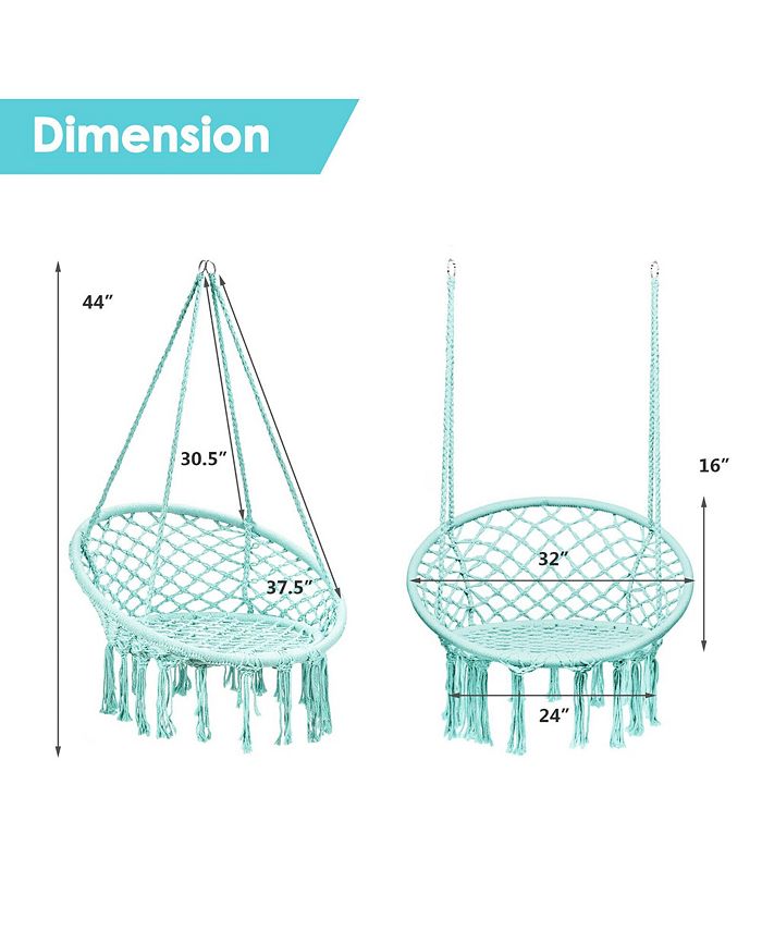 Costway hanging hammock chair clearance