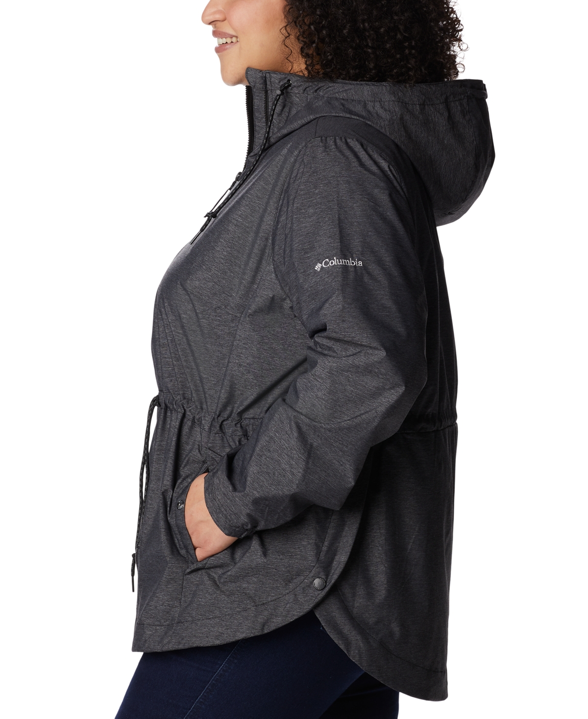 Columbia Plus Size Lillian Ridge Rain Jacket
