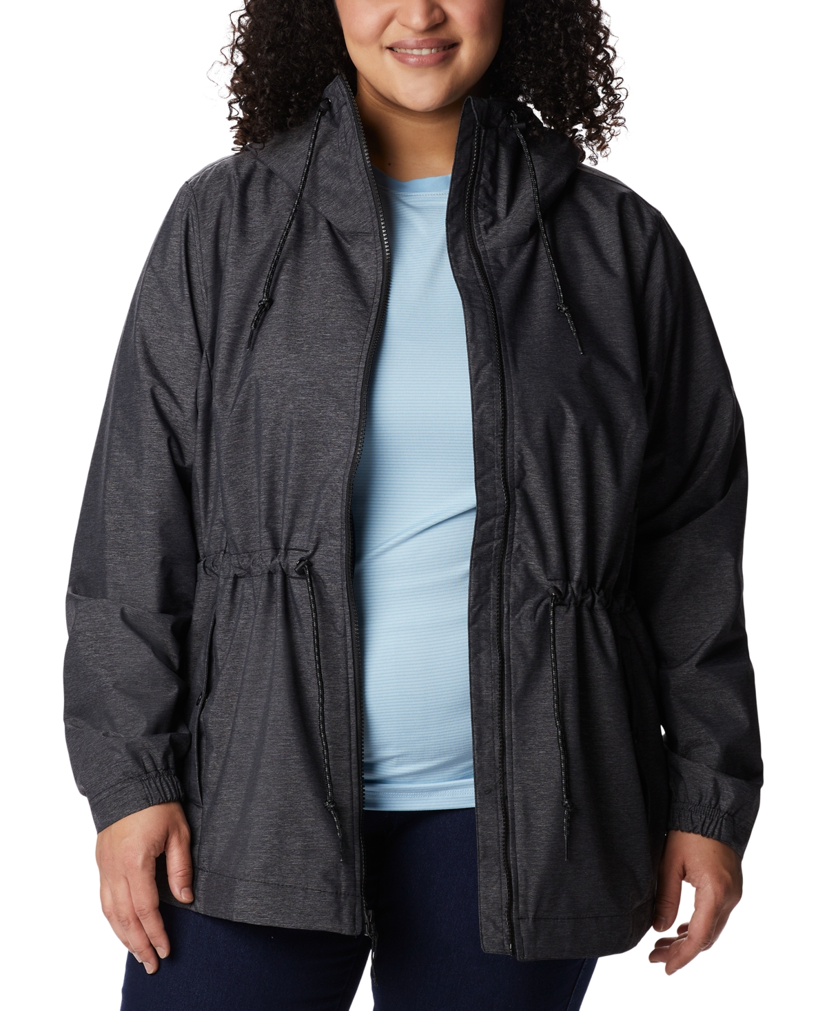 Columbia Plus Size Lillian Ridge Rain Jacket