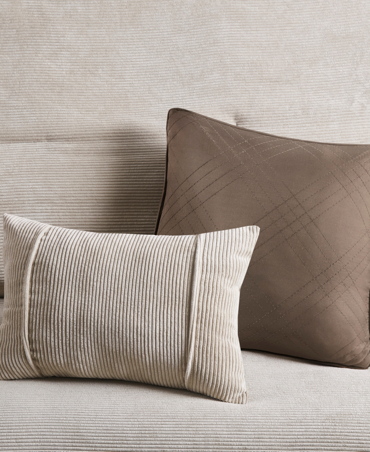 Madison Park Andes 5 Piece Corduroy Comforter Set,