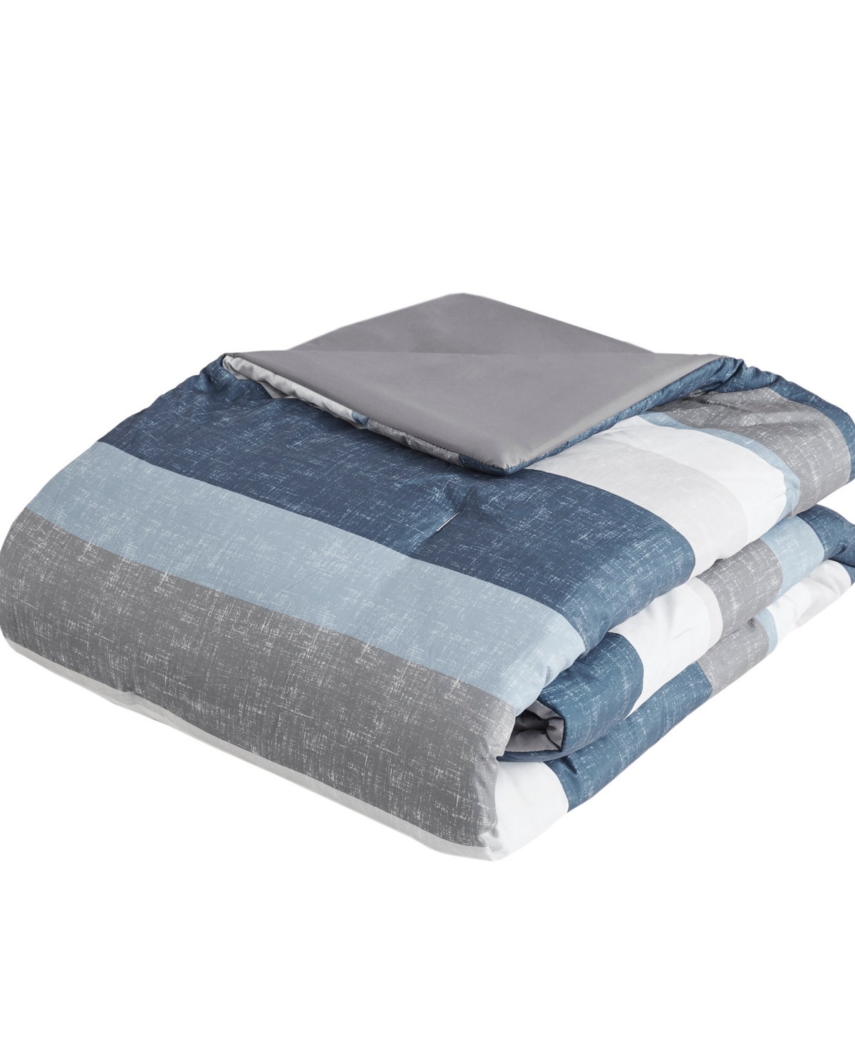 Madison Park Essentials Jaxon Wide Stripe 5-pc. Comforter Set, Twin In Multi