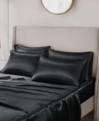 Satin Luxury 6-Pc. Sheet Set, Queen