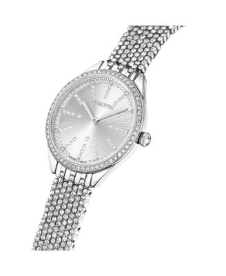 Women's Quartz Attract Stainless Steel Watch, Swiss Made 30mm