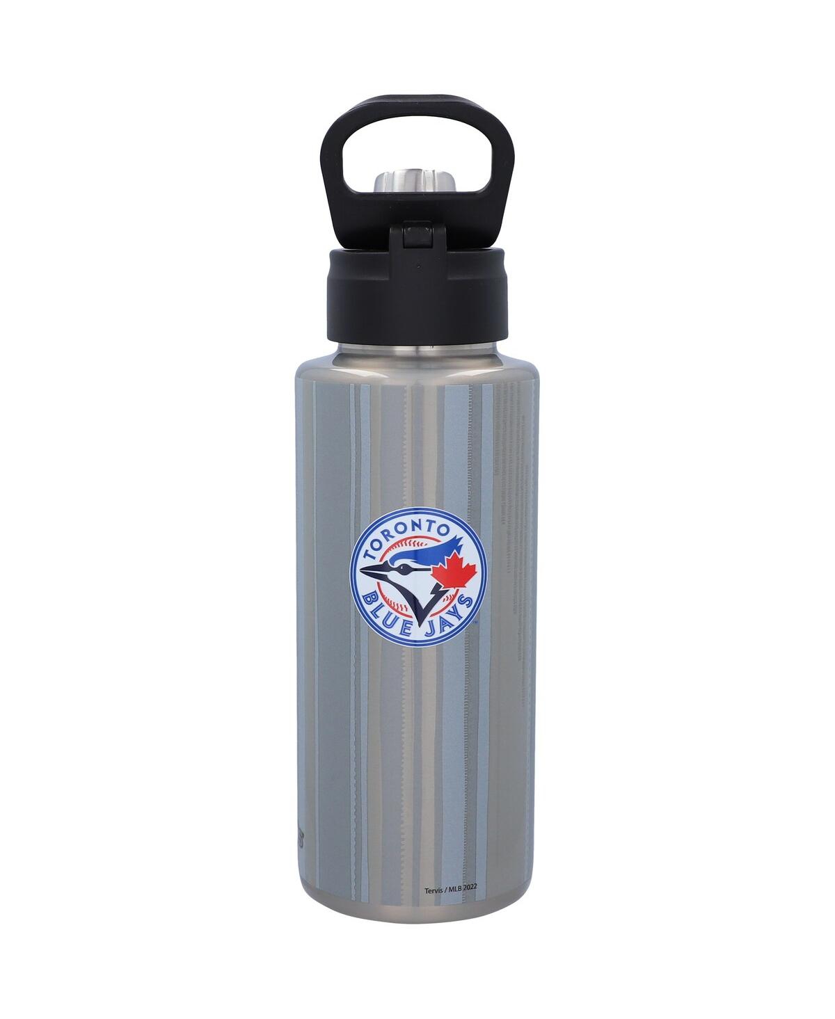 Shop Tervis Tumbler Toronto Blue Jays 32 oz All In Wide Mouth Water Bottle In Blue,gray