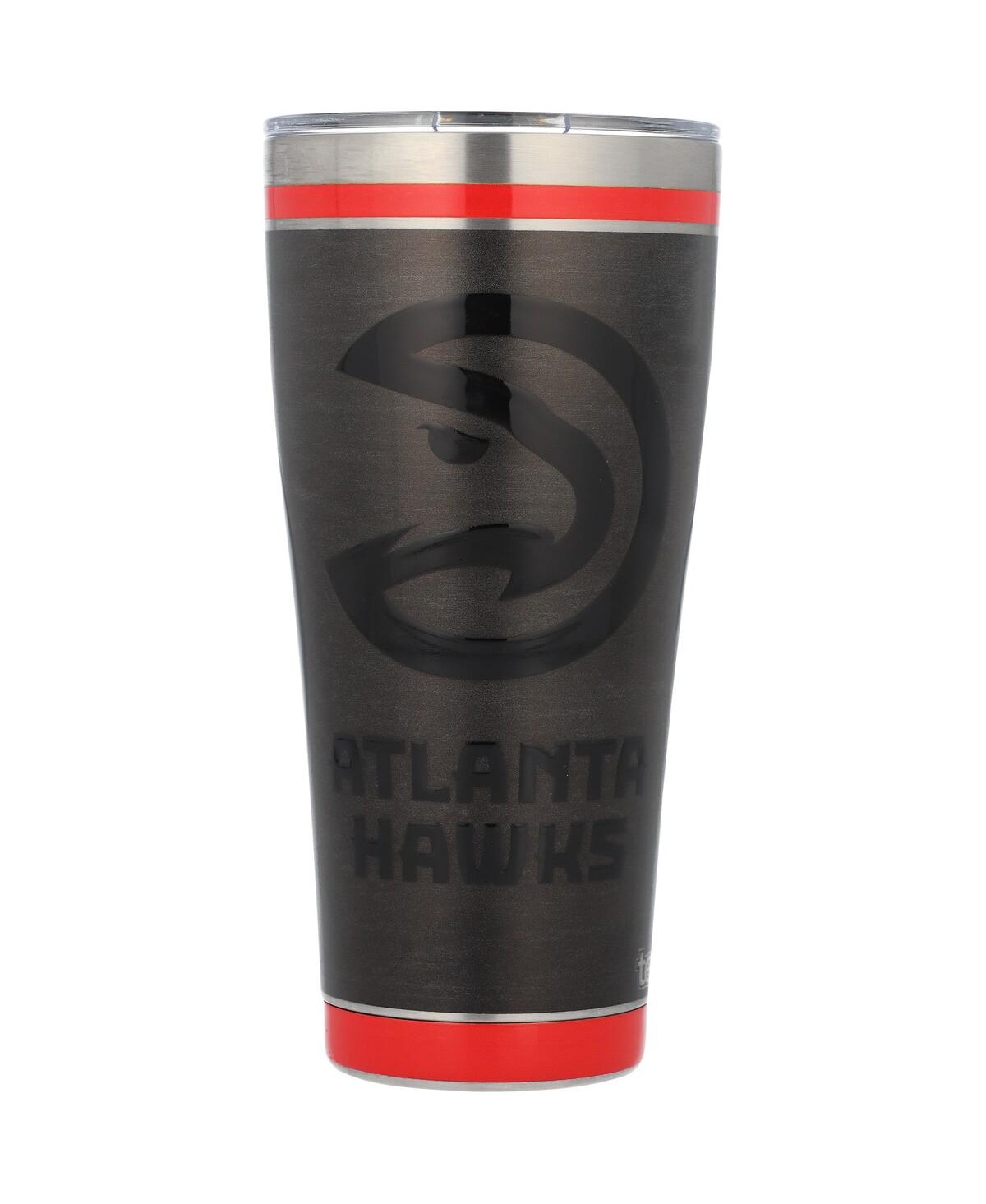 Tervis Tumbler Atlanta Hawks 30 oz Blackout Stainless Steel Tumbler In Black