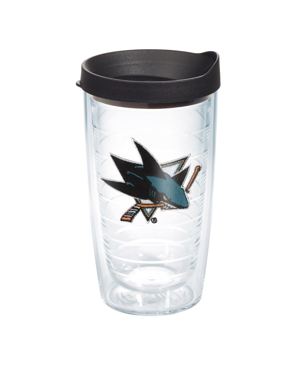 Tervis Tumbler San Jose Sharks 16 oz Emblem Classic Tumbler In Clear