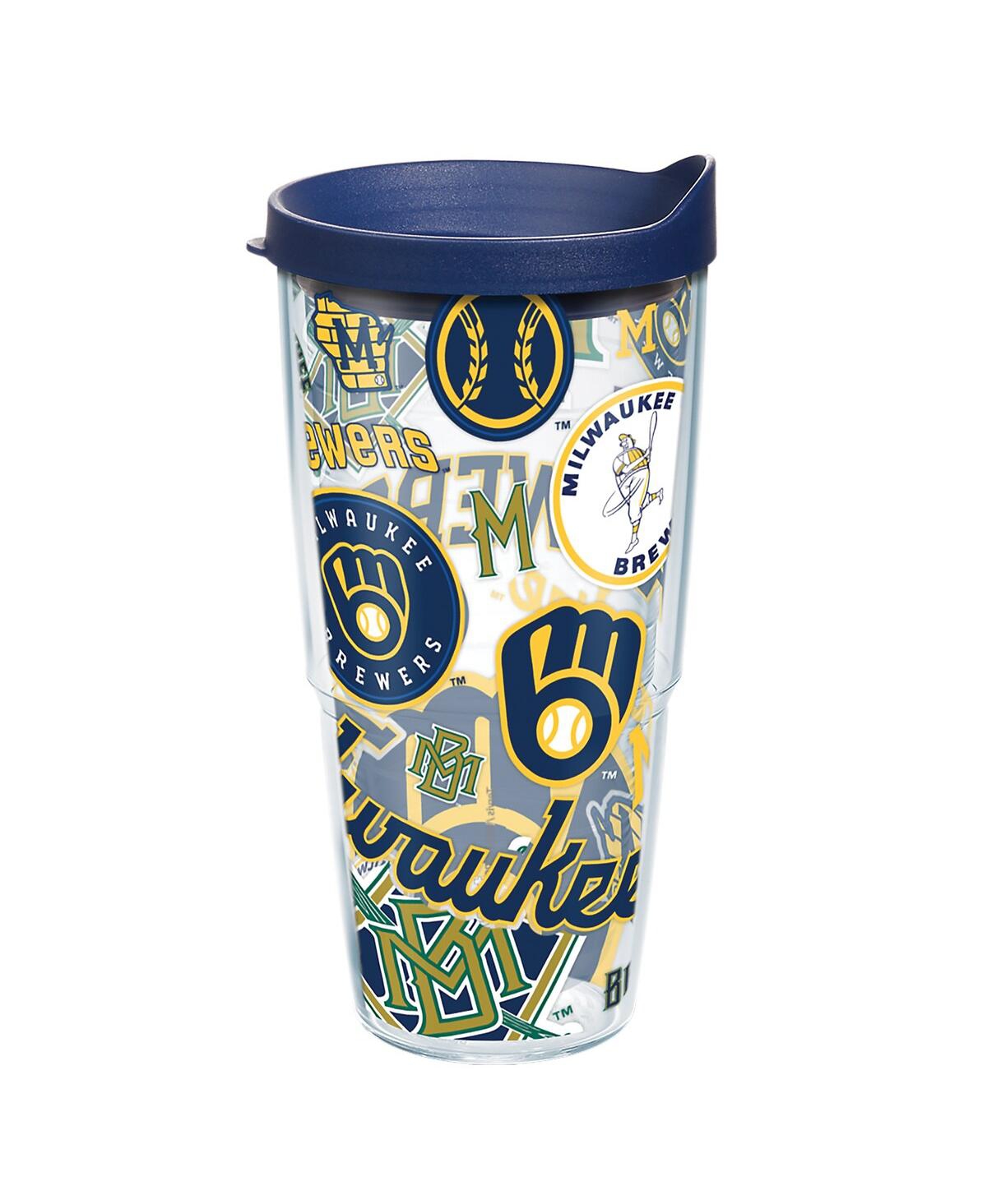 Tervis Tumbler Milwaukee Brewers 24 oz All Over Classic Tumbler In Blue
