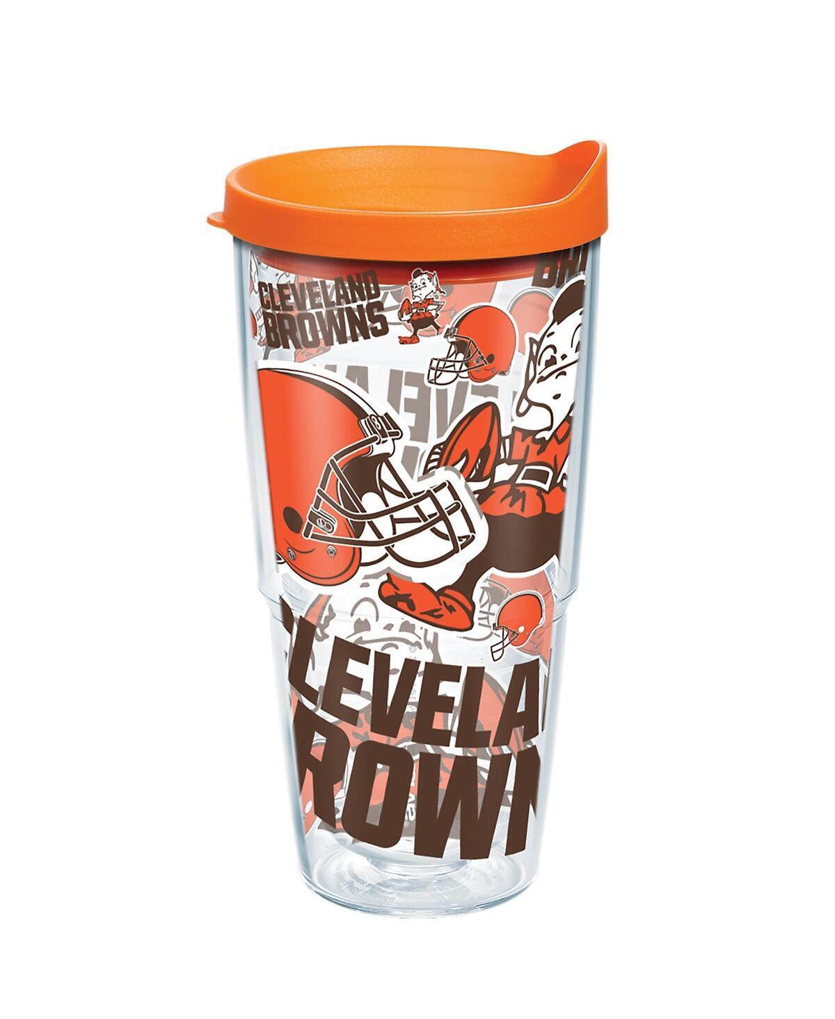 Tervis Tumbler Cleveland Browns 24 oz All Over Classic Tumbler In Orange