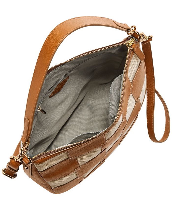 Fossil Jolie Small Leather Hobo Bag - Macy's